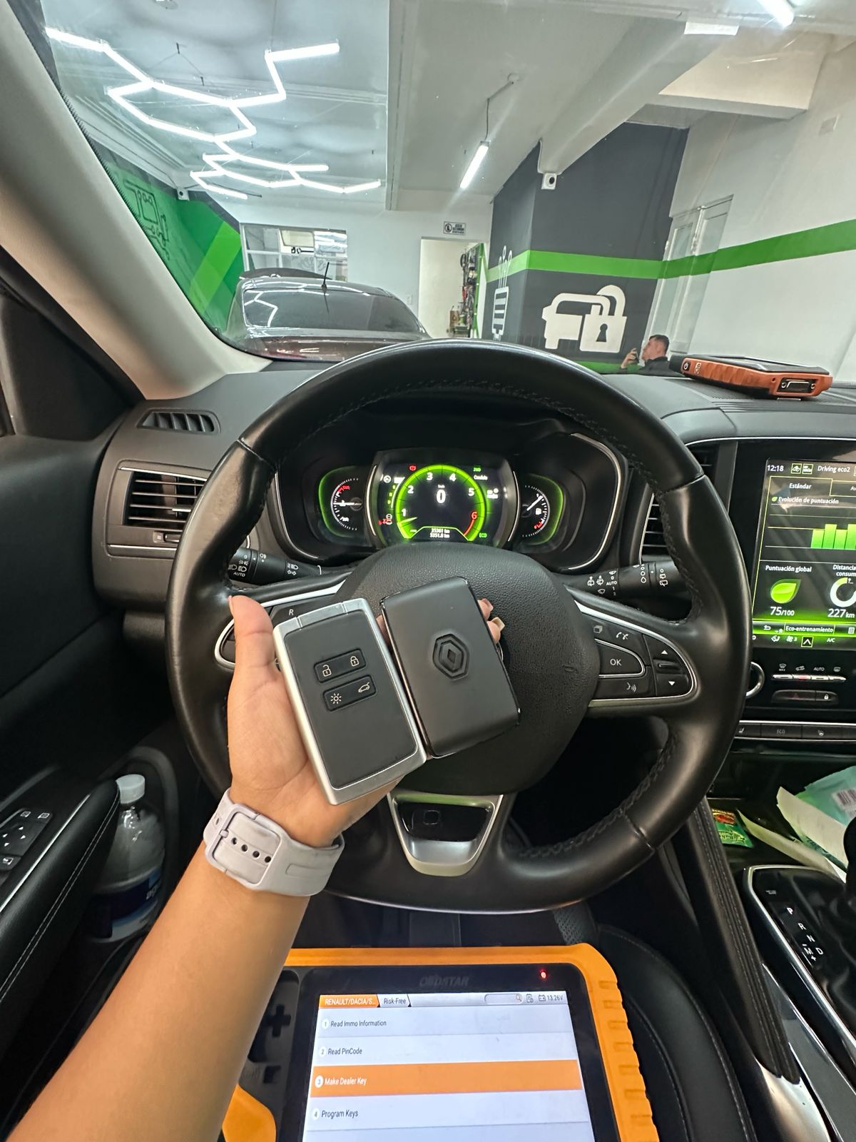 Renault tarjeta Koleos