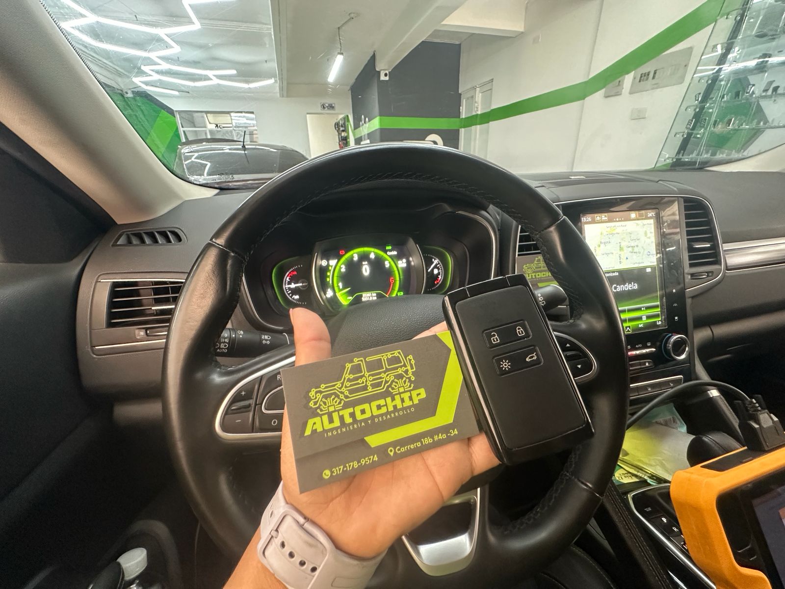 Renault tarjeta Koleos 2